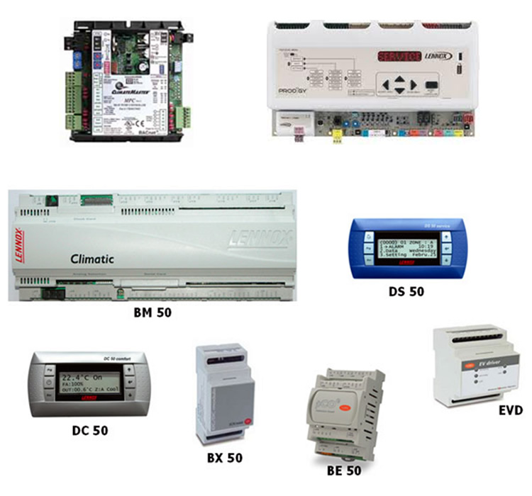 TC Serisi 1,50 kW ile 15,0 kW Aralığında Soğutma/Isıtma Kapasitesi